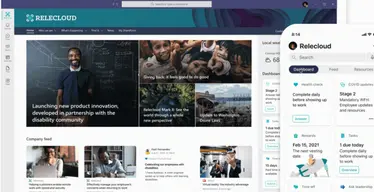Microsoft Sharepoint interface