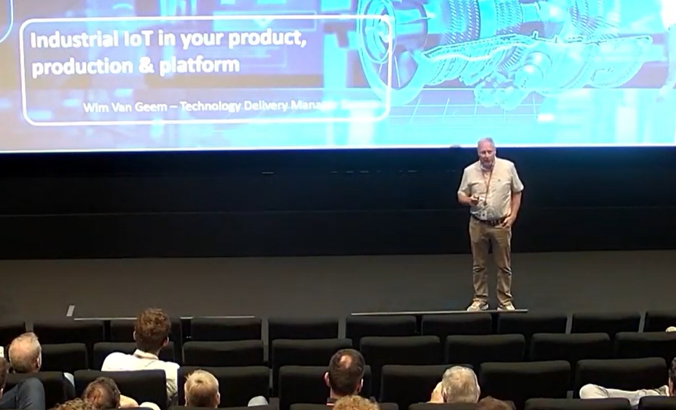 Wim Van Geem op het Smart Industry Seminar