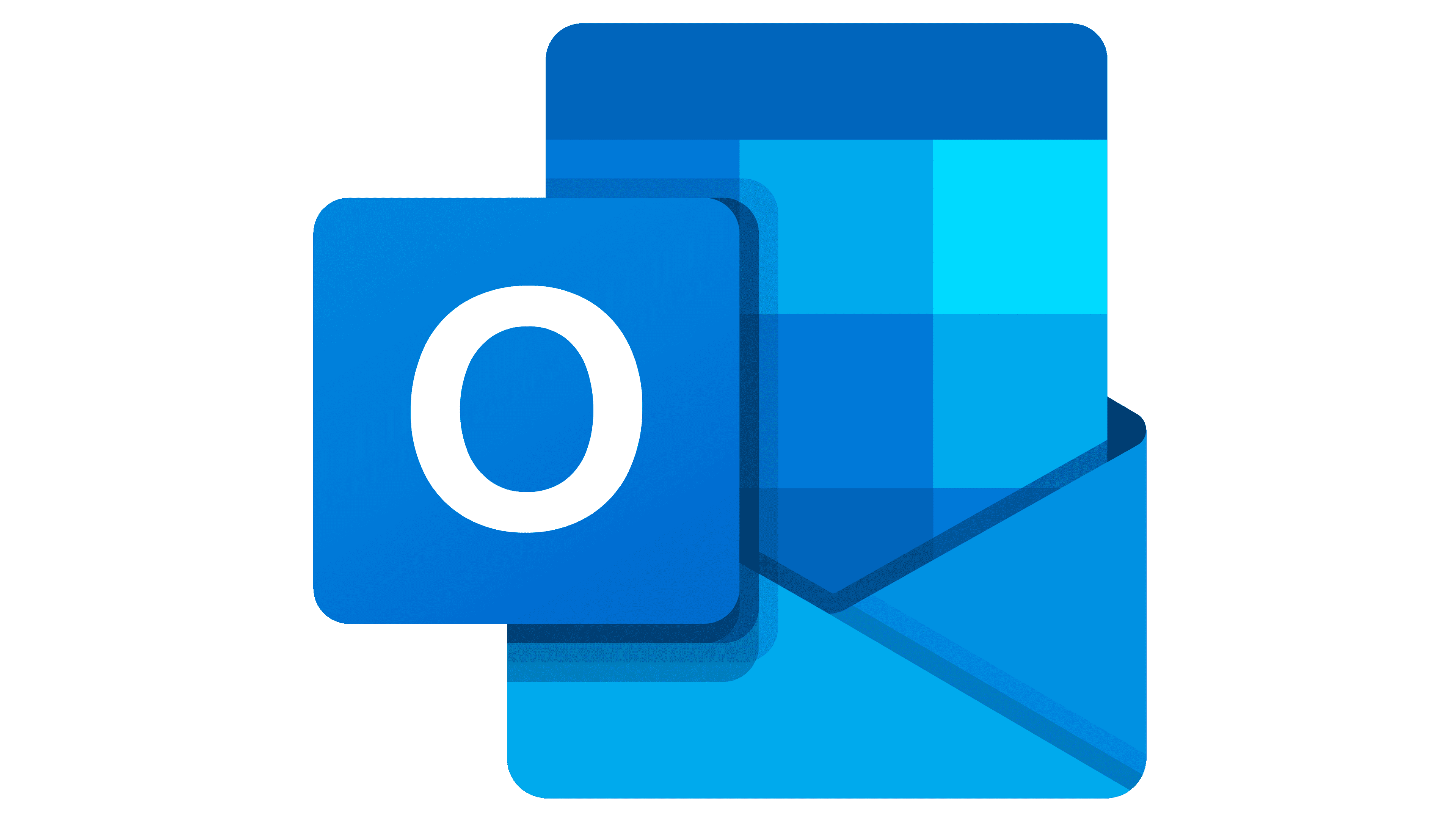 Het logo van Outlook