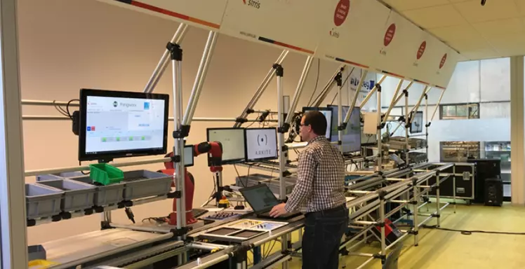 industrie 4.0 demonstratie in kortrijk
