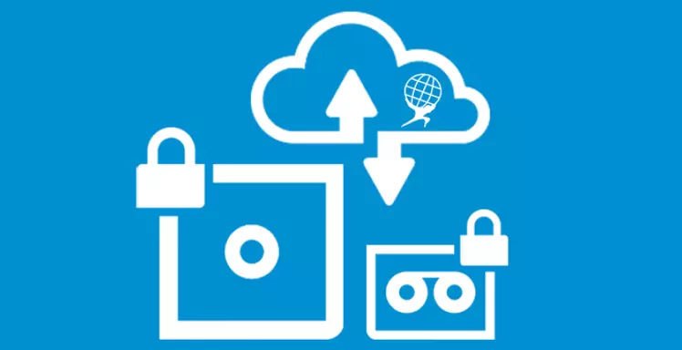 Illustratie voor savaco's cloud backup oplossing diensten
