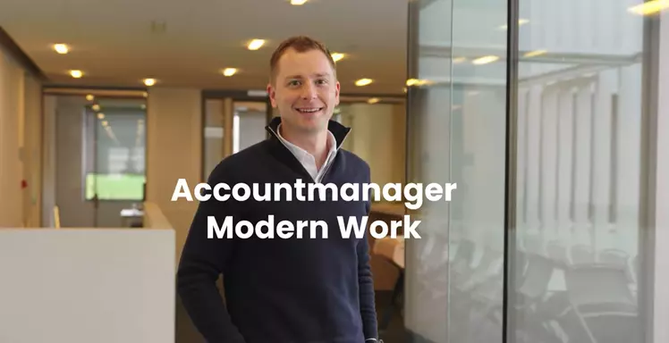 Christoph Bittner, accountmanager Modern Work bij Savaco