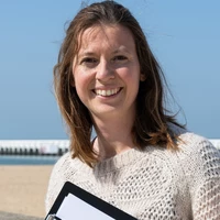 Ellen Debever is data-expert bij Stad Oostende